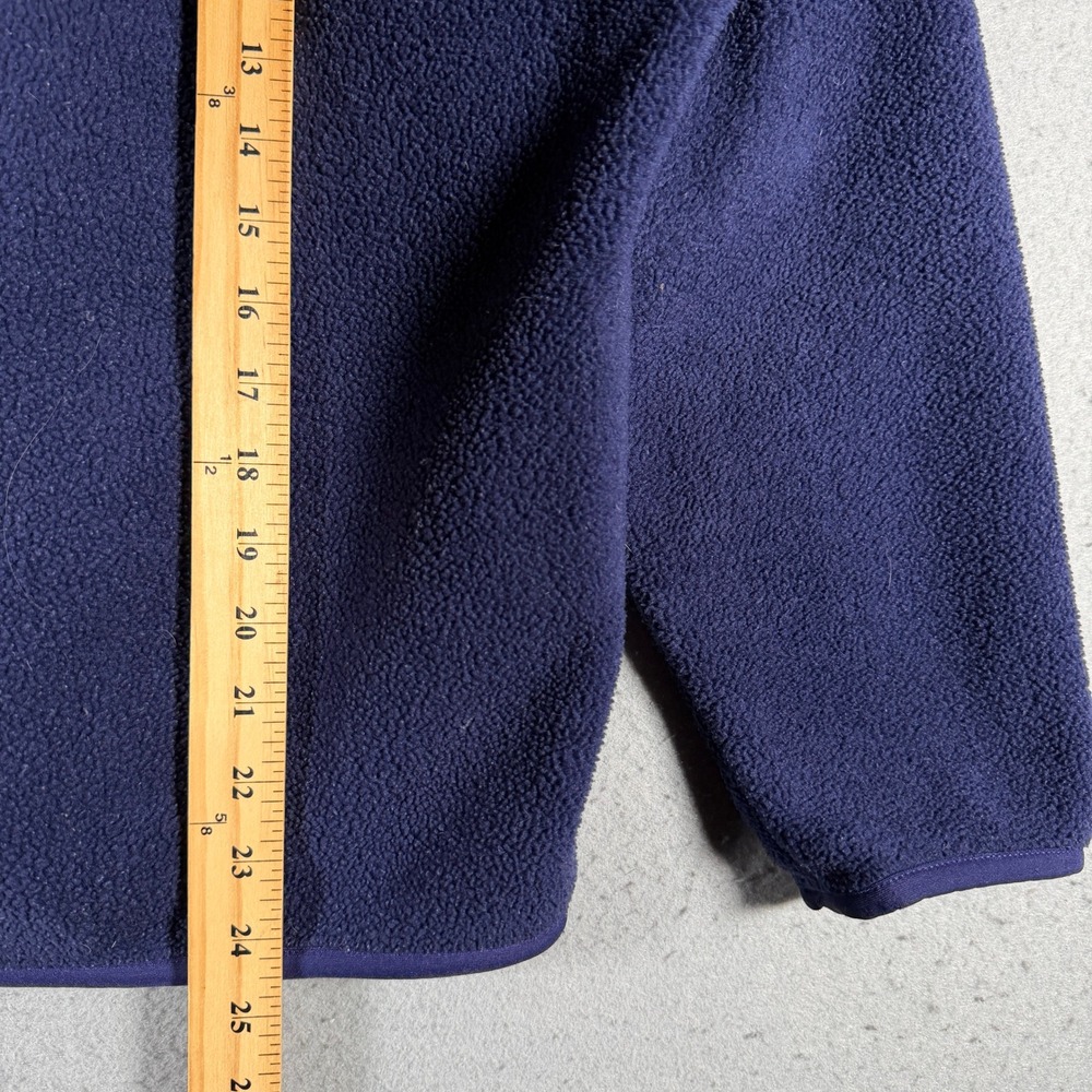 Patagonia Synchilla Snap-T Fleece Pullover Mens Small Navy Blue Vintage 25450 - Picture 9 of 12